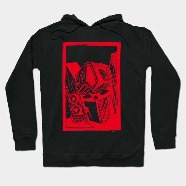 Power Master (RED) Hoodie by DanGhileArt